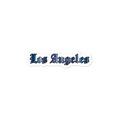 Los Angeles Zarape Blue - Sticker (S, M, L) - Licuado Wear