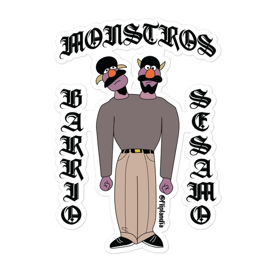 Los Monstros - Fliplandia Sticker (3 sizes avail.)