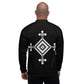 Los Ojos (Black and White Colorway) - Track Jacket - Licuado Wear