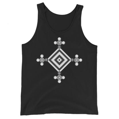 Los Ojos Black/White Colorway - Unisex Tank Top - Licuado Wear