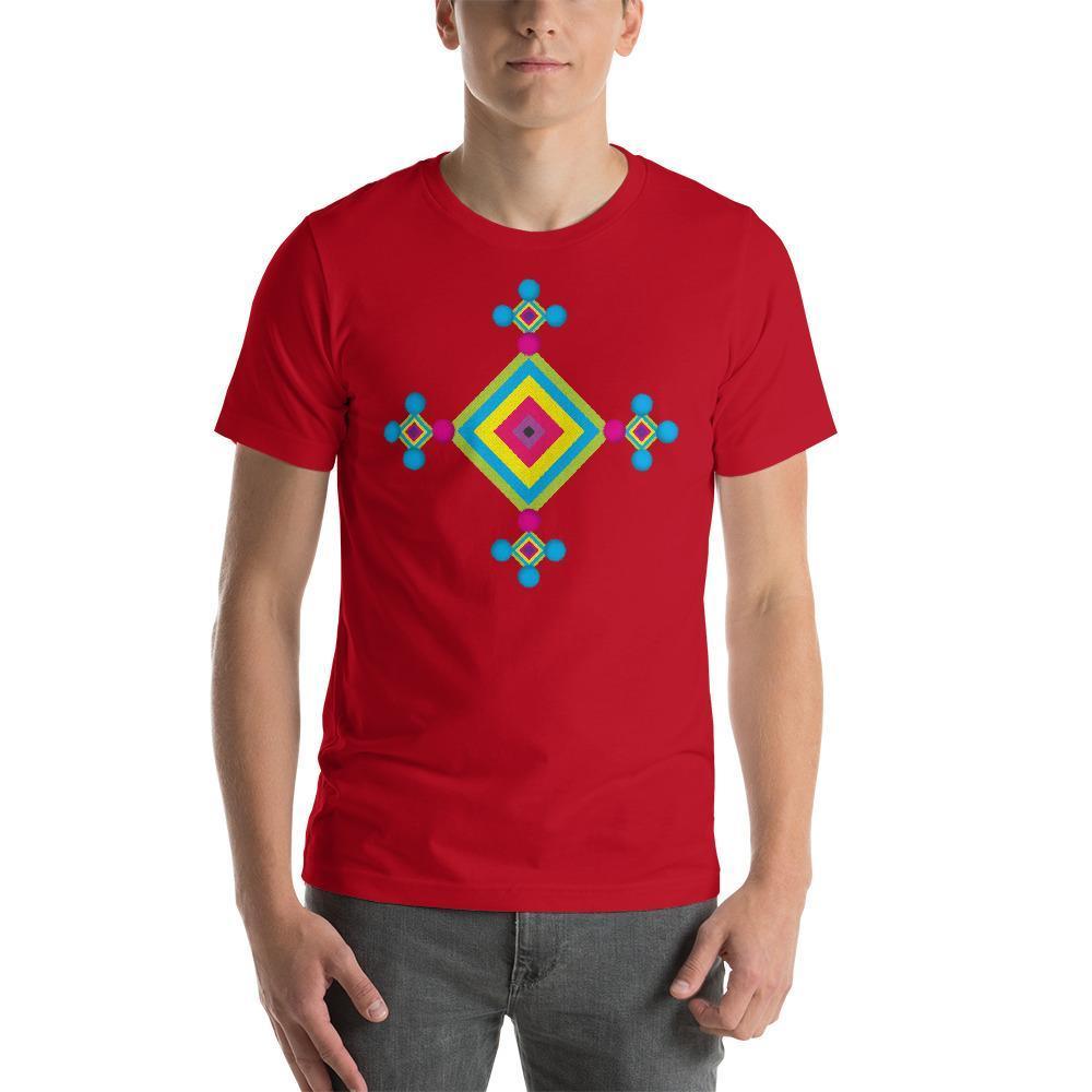 Los Ojos Dulce Colorway - Short-Sleeve Unisex T-Shirt - Licuado Wear