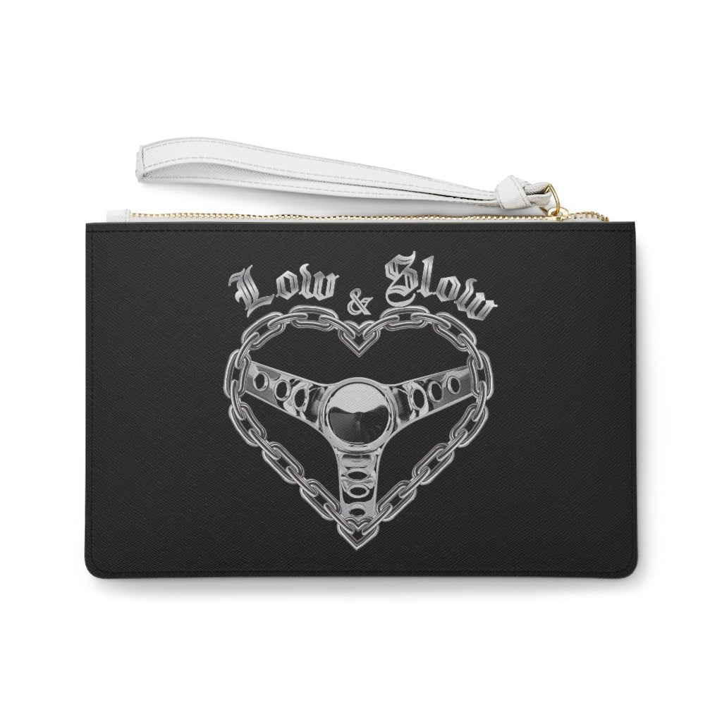Low and Slow (Heart Chain Wheel) - Clutch Bag