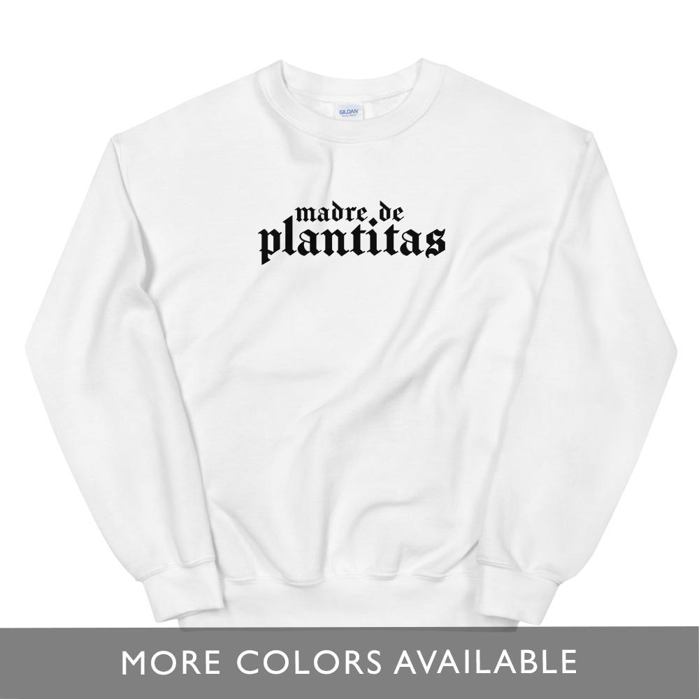Madre de Plantitas (black print) - Unisex Sweatshirt-Sweatshirt-Licuado Wear