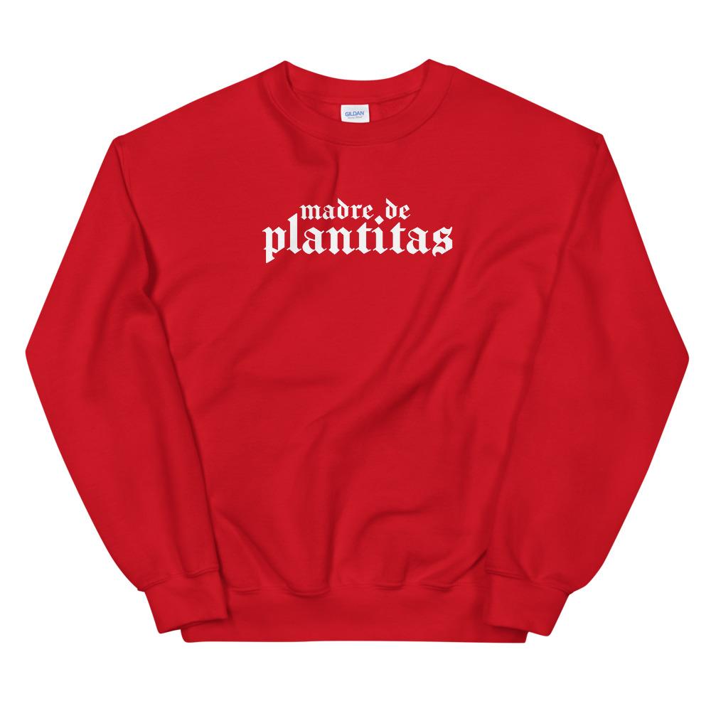 Madre de Plantitas (white print) - Unisex Sweatshirt-Sweatshirt-Licuado Wear