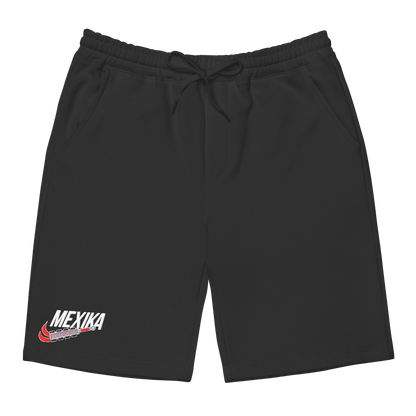 Mexika Macuahuitl - Embroidered Unisex / Men's Fleece Shorts