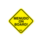 MENUDO ON BOARD! - Sticker (S, M, L)