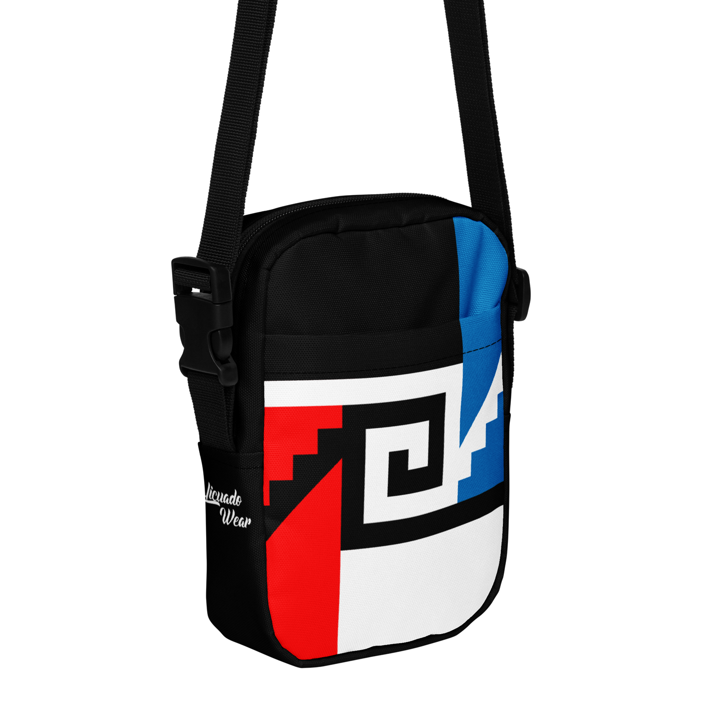 Mexica Chimalli (4 Direction Colors) - Unisex Crossbody Bag