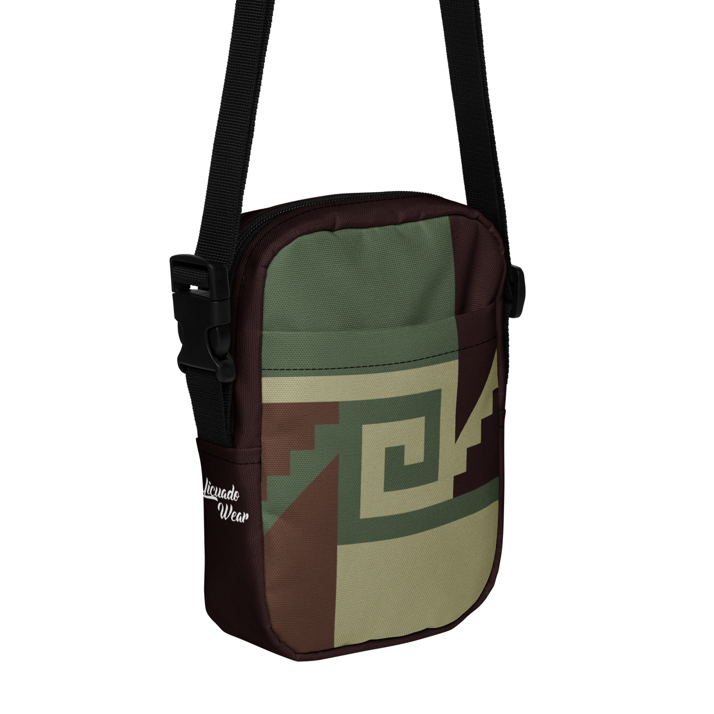 Mexica Chimalli (Camo Colors) - Unisex Crossbody Bag