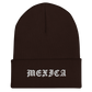 Mexica - Embroidered Cuffed Beanie