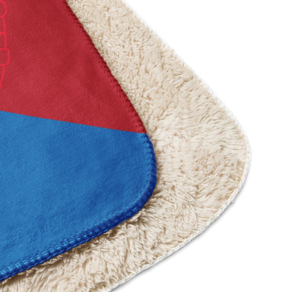Mexica Nahui Ollin Four Directions - Sherpa blanket (2 sizes)