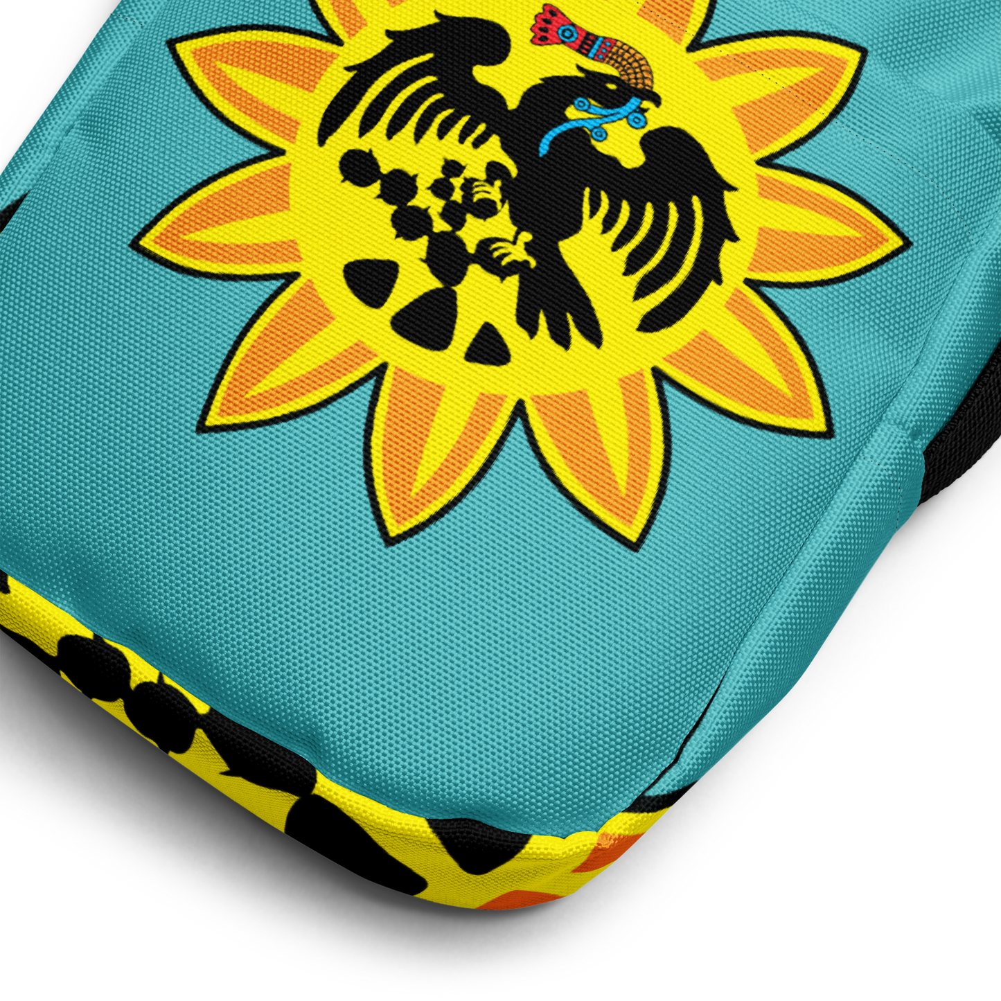 Mexica Pantli (Bandera) - Unisex Crossbody Bag