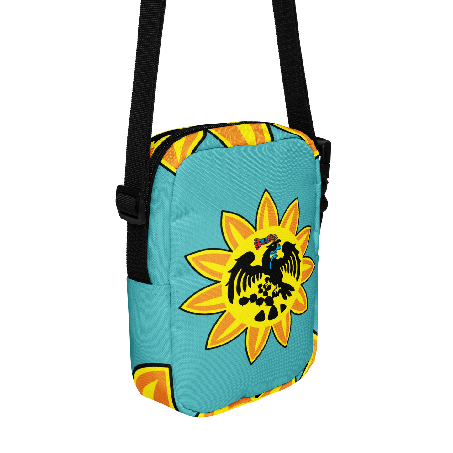 Mexica Pantli (Bandera) - Unisex Crossbody Bag