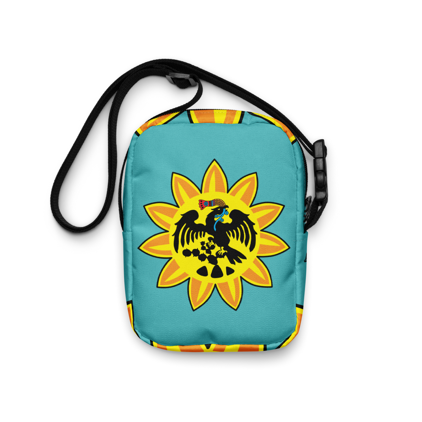 Mexica Pantli (Bandera) - Unisex Crossbody Bag