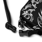 Mexica Tiahui (Black & White) - Unisex Crossbody Bag