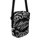 Mexica Tiahui (Black & White) - Unisex Crossbody Bag