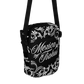 Mexica Tiahui (Black & White) - Unisex Crossbody Bag