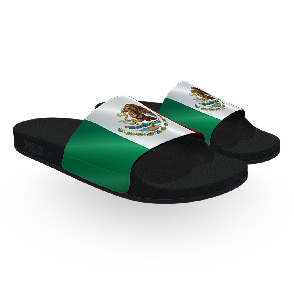 Mexico Bandera - Unisex Slide Sandal