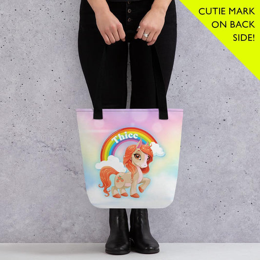 Mi Caballito (Thicc) - Double Sided Tote bag