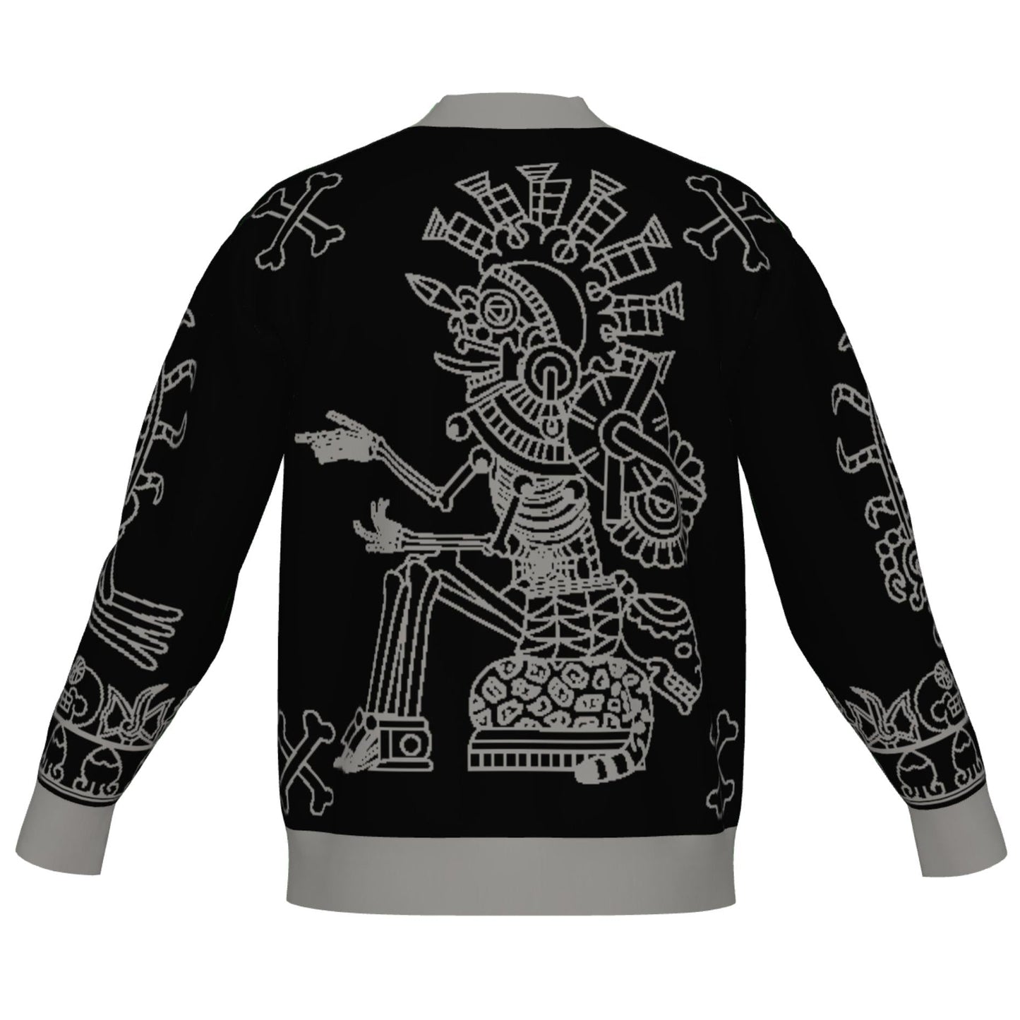 Mictlampa (Direction of the North) - Unisex Knit Cardigan