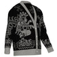 Mictlampa (Direction of the North) - Unisex Knit Cardigan