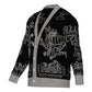 Mictlampa (Direction of the North) - Unisex Knit Cardigan