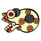 Miquiztli (Natural Colorway) - Sticker (S, M, L)