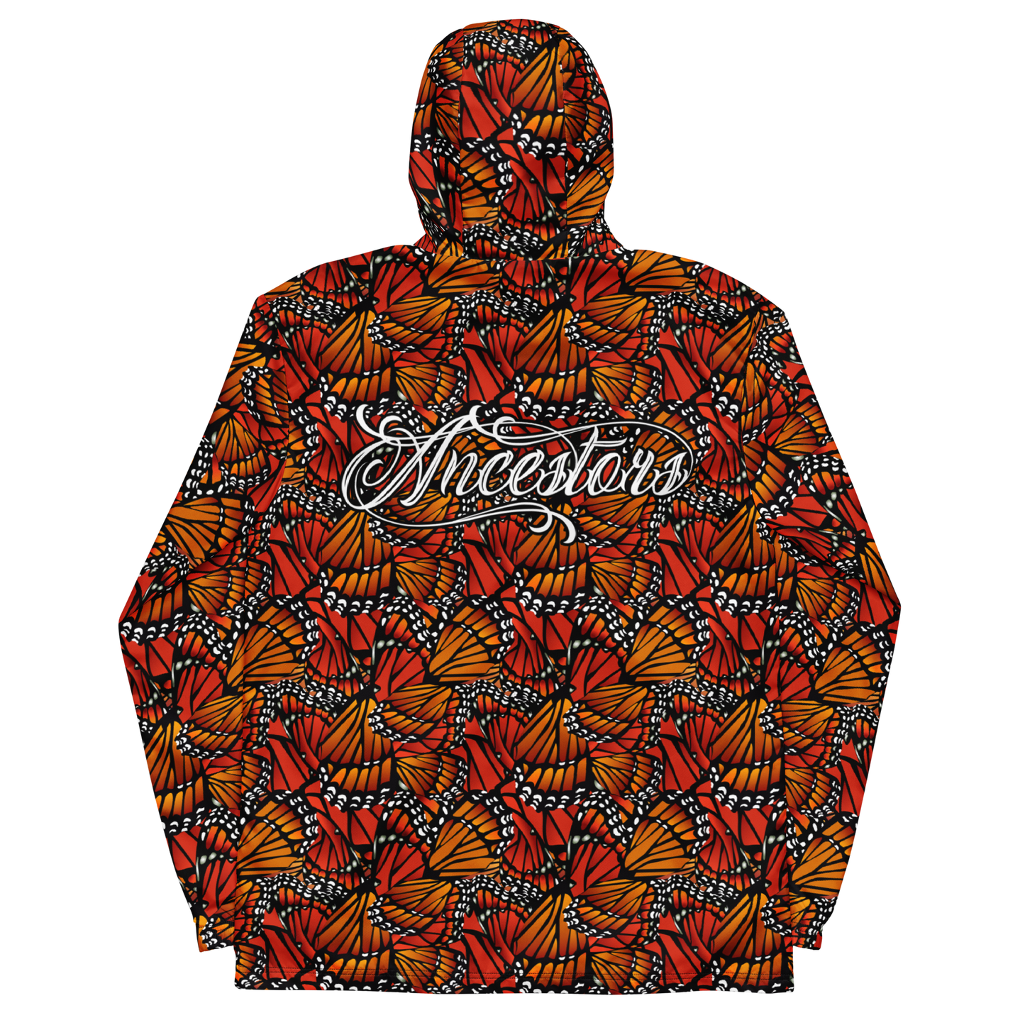 Monarch Ancestors (Zacuanpapalotl) - Unisex Windbreaker Jacket