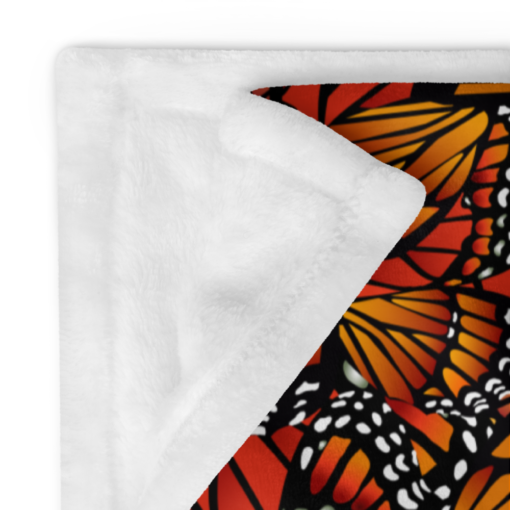 Monarch (Zacuanpapalotl) Ancestors - Throw Blanket