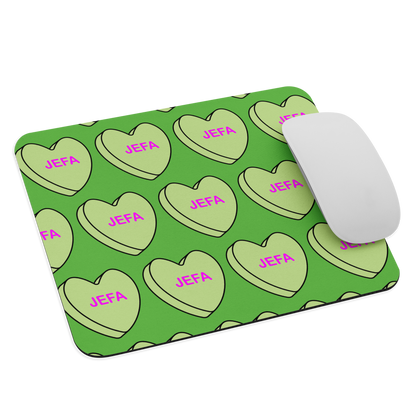 Jefa Candy Conversation Heart - Mouse pad