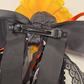 Día de los Muertos Marigold & Monarch – Long Ribbon Hair Bow Barrette