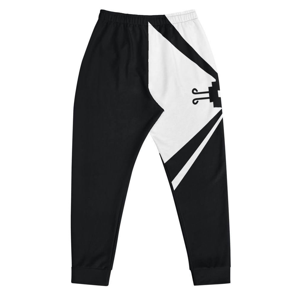 Nahui Papalotl or Hunab Ku (Black & White) - Unisex Joggers