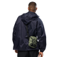 Nahui Papalotl or Hunab Ku (Olive Green & Black) - Unisex Crossbody Bag