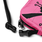 Nahui Papalotl or Hunab Ku (Pink & Black) - Unisex Crossbody Bag