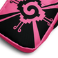 Nahui Papalotl or Hunab Ku (Pink & Black) - Unisex Crossbody Bag