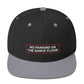 No Parking On The Dance Floor - Embroidered Snapback Hat
