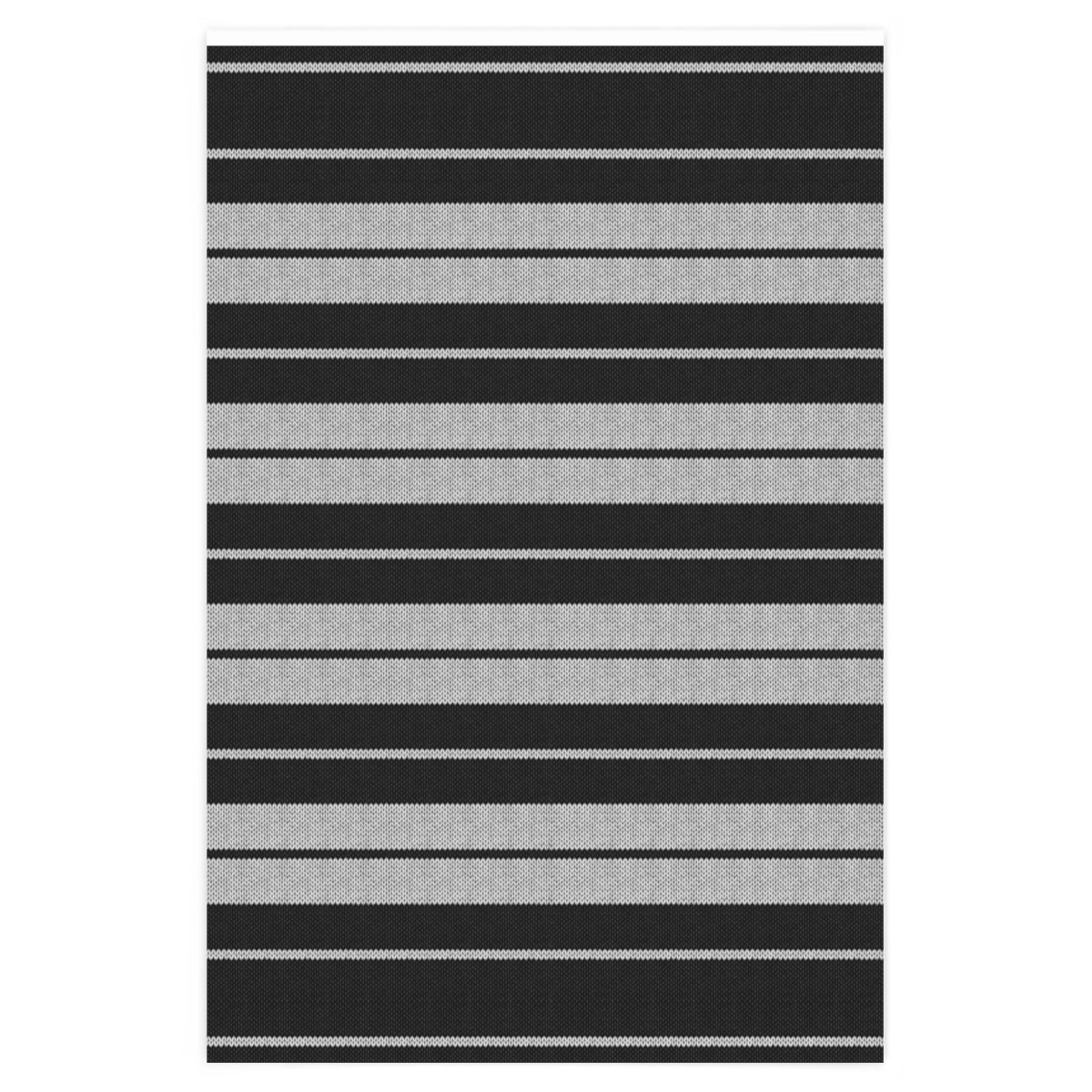 OG Charlie Brown Stripe (Black & White) - Wrapping Paper
