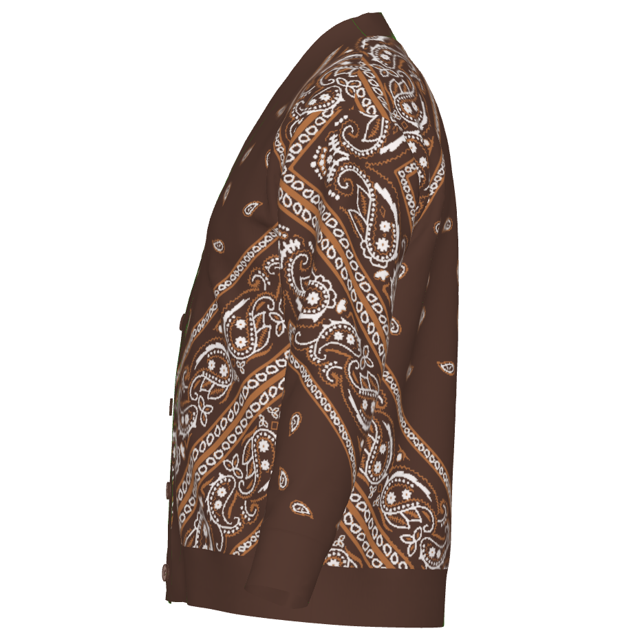 OG Paisley Pañuelo (Bandana) - Unisex Knit Cardigan (7 colorways)