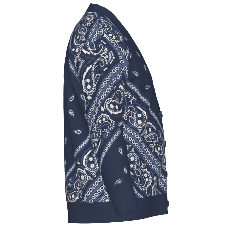 OG Paisley Pañuelo (Bandana) - Unisex Knit Cardigan (7 colorways)
