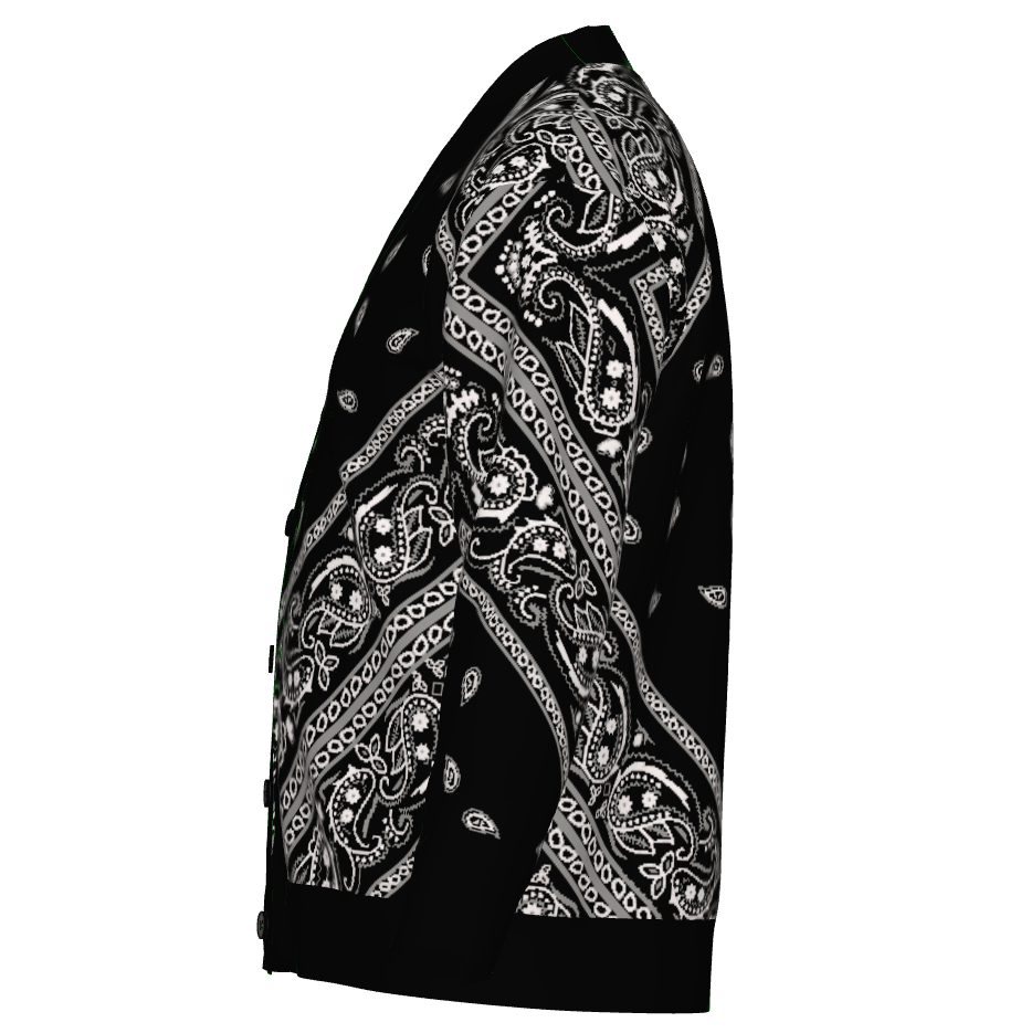 OG Paisley Pañuelo (Bandana) - Unisex Knit Cardigan (7 colorways)