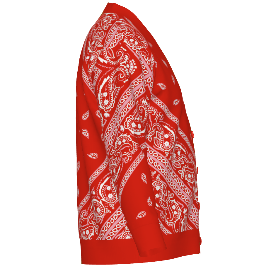 OG Paisley Pañuelo (Bandana) - Unisex Knit Cardigan (7 colorways)