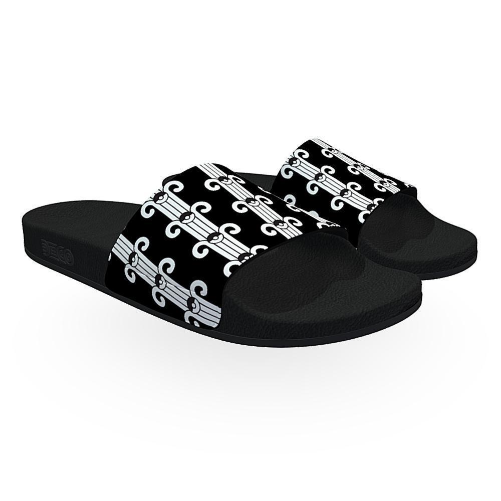 Ojo Stripes - Unisex Slide Sandal - Licuado Wear