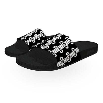 Ojo Stripes - Unisex Slide Sandal - Licuado Wear