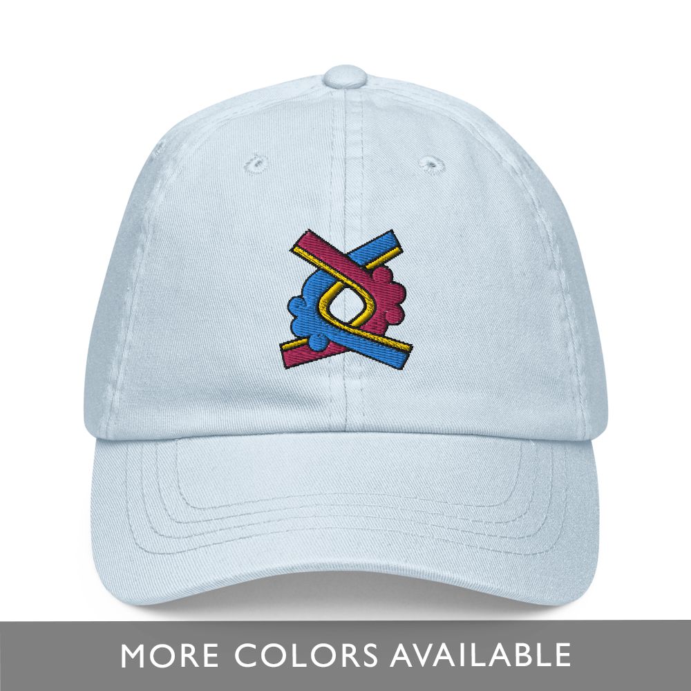 Ollin (Movement) - Embroidered Pastel Dad Hat