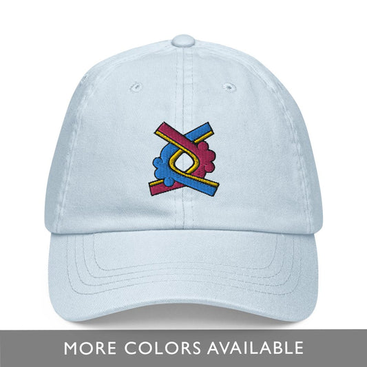 Ollin (Movement) - Embroidered Pastel Dad Hat