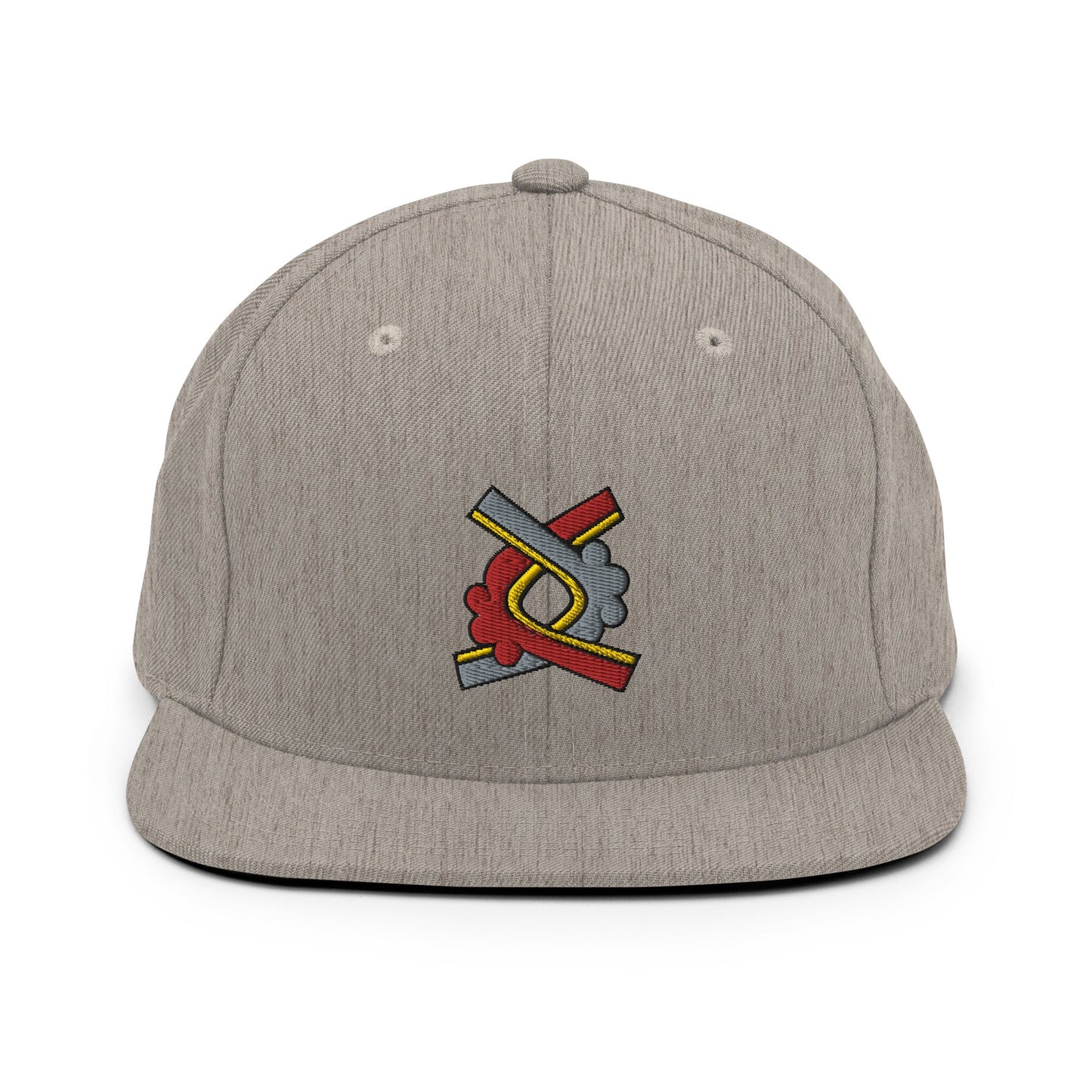 Ollin (Natural Colorway) - Embroidered Snapback Hat