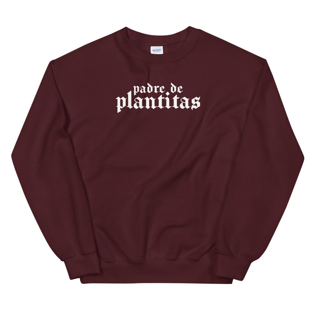 Padre de Plantitas (white print) - Unisex Sweatshirt-Sweatshirt-Licuado Wear