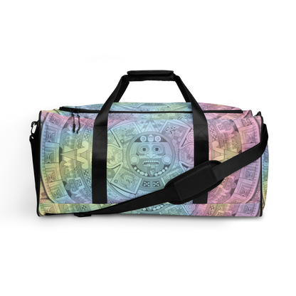 Pastel Aztec Calendar - Duffel Bag