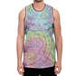 Pastel Aztec Calendar - Unisex Basketball Jersey