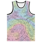 Pastel Aztec Calendar - Unisex Basketball Jersey