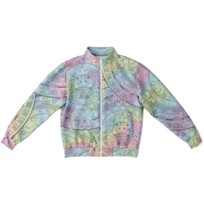 Pastel Aztec Calendar - Unisex Track Jacket